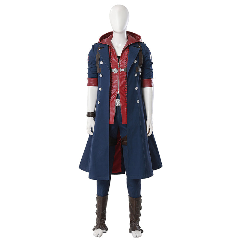 Devil May Cry 4: Nero Cosplay Costume Halloween Outfit Full Set ACcosplay
