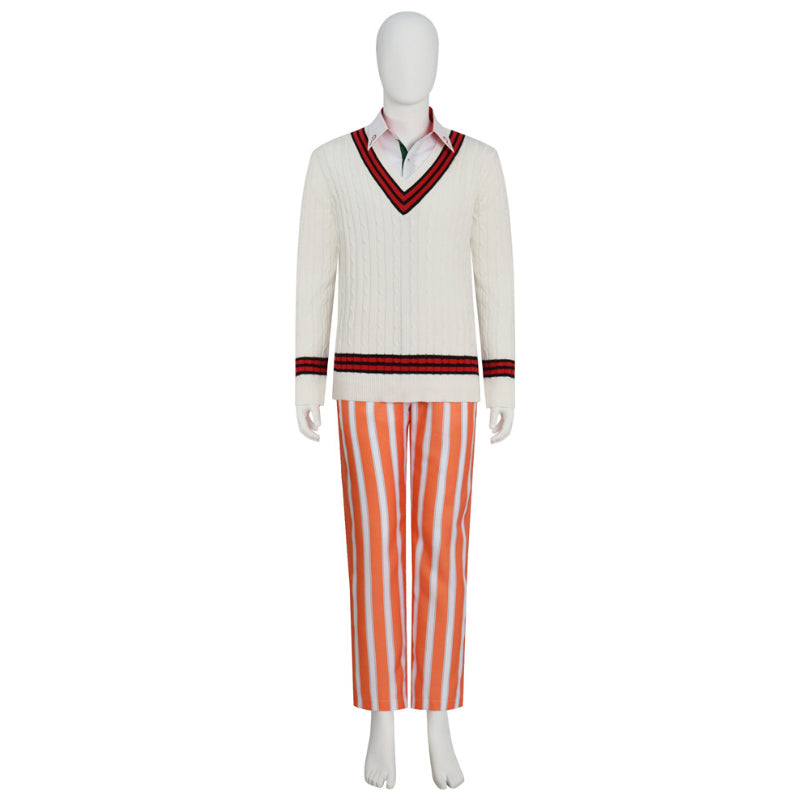 Fifth Doctor Cosplay Suit from Doctor Who Season 21 5th Doctor Costumes ACcosplay
