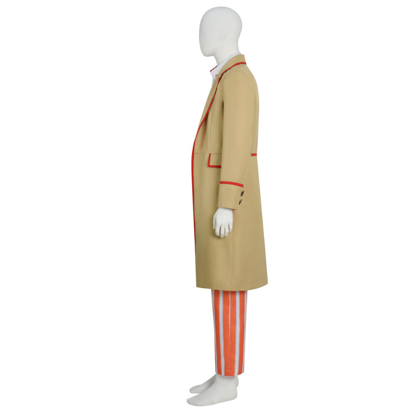 Fifth Doctor Cosplay Suit from Doctor Who Season 21 5th Doctor Costumes ACcosplay