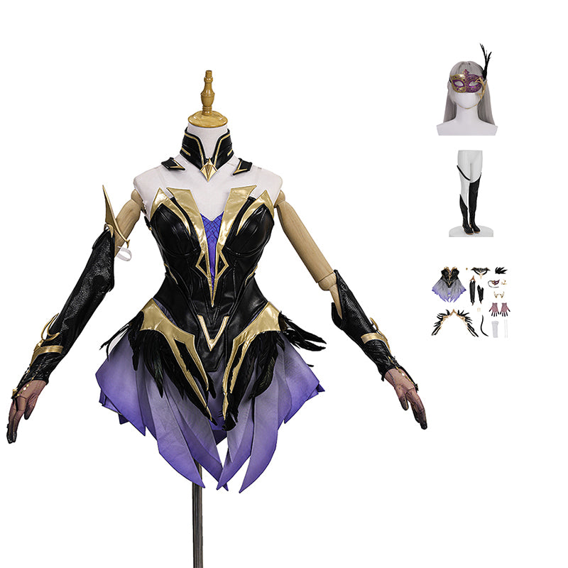 Marvel Rivals Dagger Dance Partner Cosplay Costume With Shoes Halloween Outfit ACcosplay