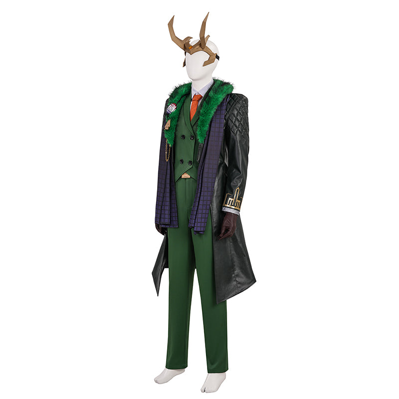 Marvel Rivals Loki Presidential Attire Cosplay Costume Halloween Outfits ACcosplay