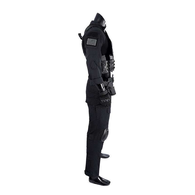 The Punisher Cosplay Costume Frank Castle Skull Suit One Last Kill Halloween ACcosplay