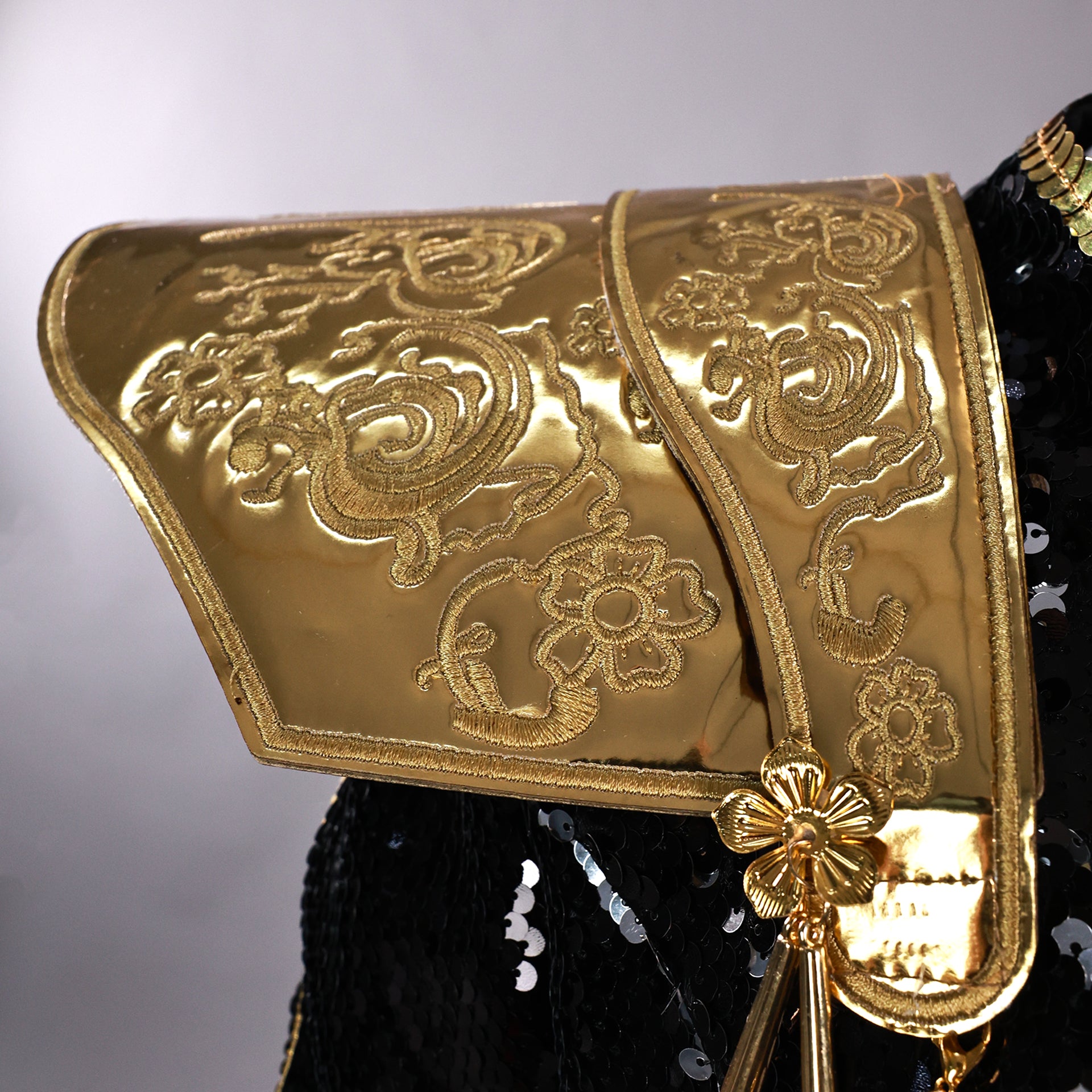 Kpop Demon Hunters Rumi Cosplay Costume Golden Black Golden Dance Halloween Suit ACcosplay