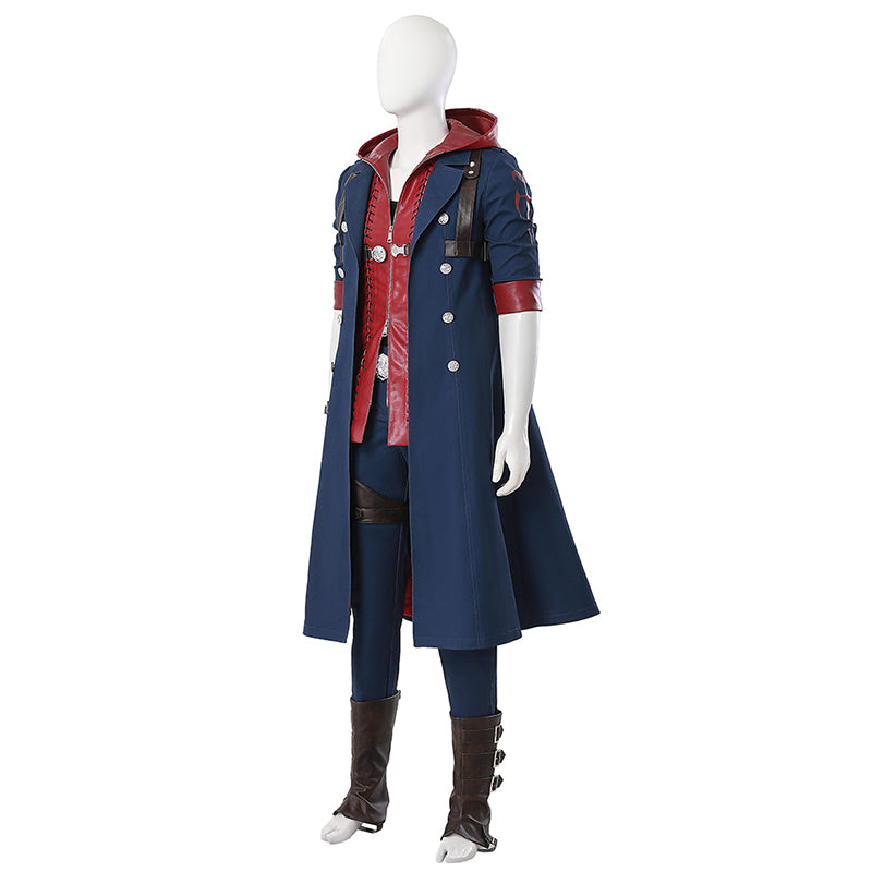 Devil May Cry 4: Nero Cosplay Costume Halloween Outfit Full Set ACcosplay