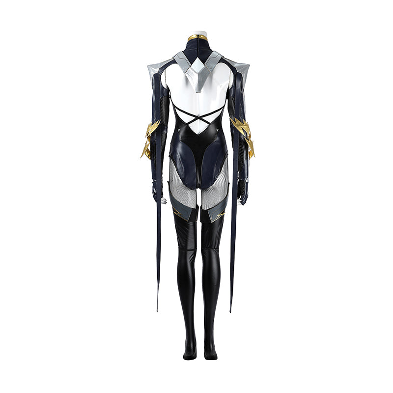 Deluxe Marvel Rival Storm Cosplay Costume Black Halloween Outfit ACcosplay