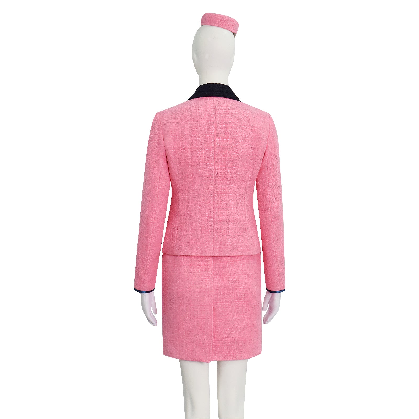 Julia Fox Jackie Kennedy Pink Suit Replica Costume for Halloween Outfit Accosplay