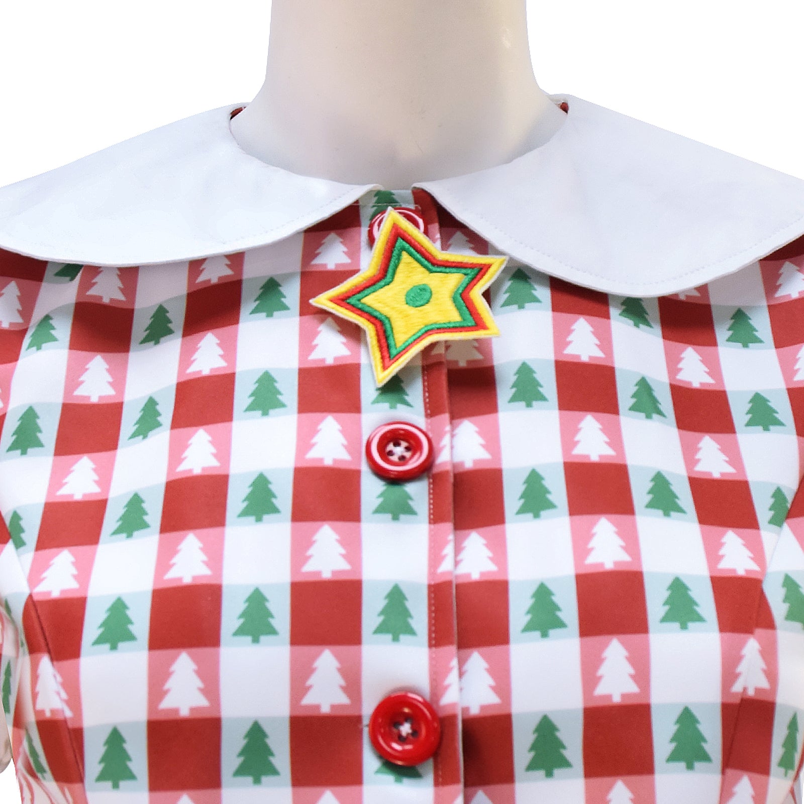 Women's Betty Lou Who Christmas Dress Cosplay Costume Christmas Suit ACcosplay
