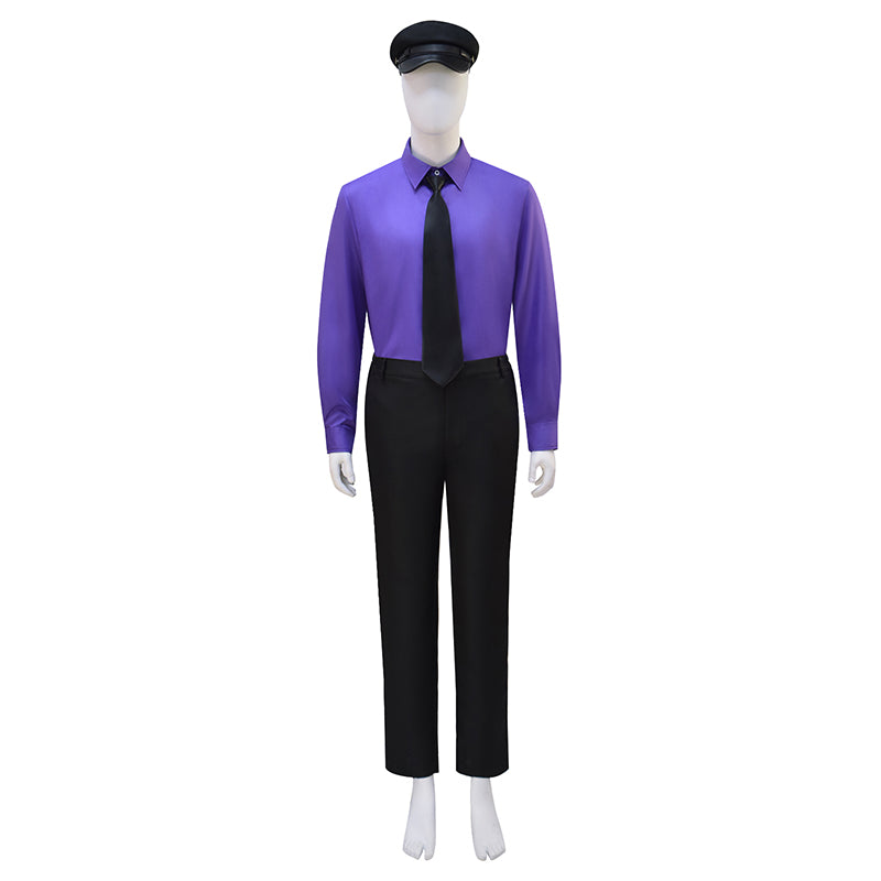FNAF Five Nights at Freddy's William Afton Cosplay Costume Halloween Outfit ACcosplay