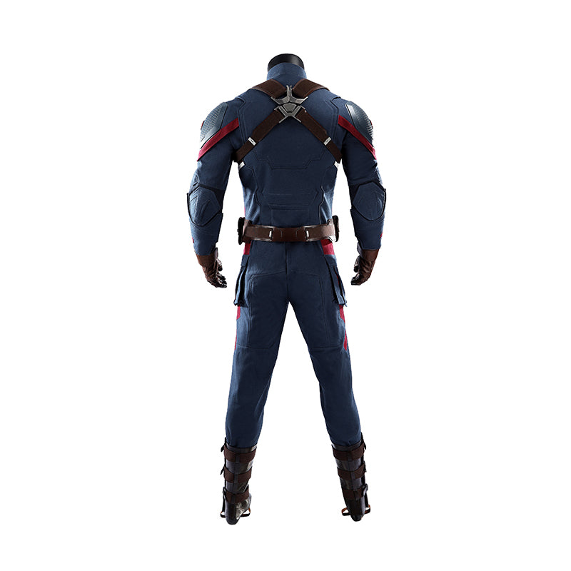 Captain America Cosplay Costume Avengers Endgame Halloween Outfit ACcosplay