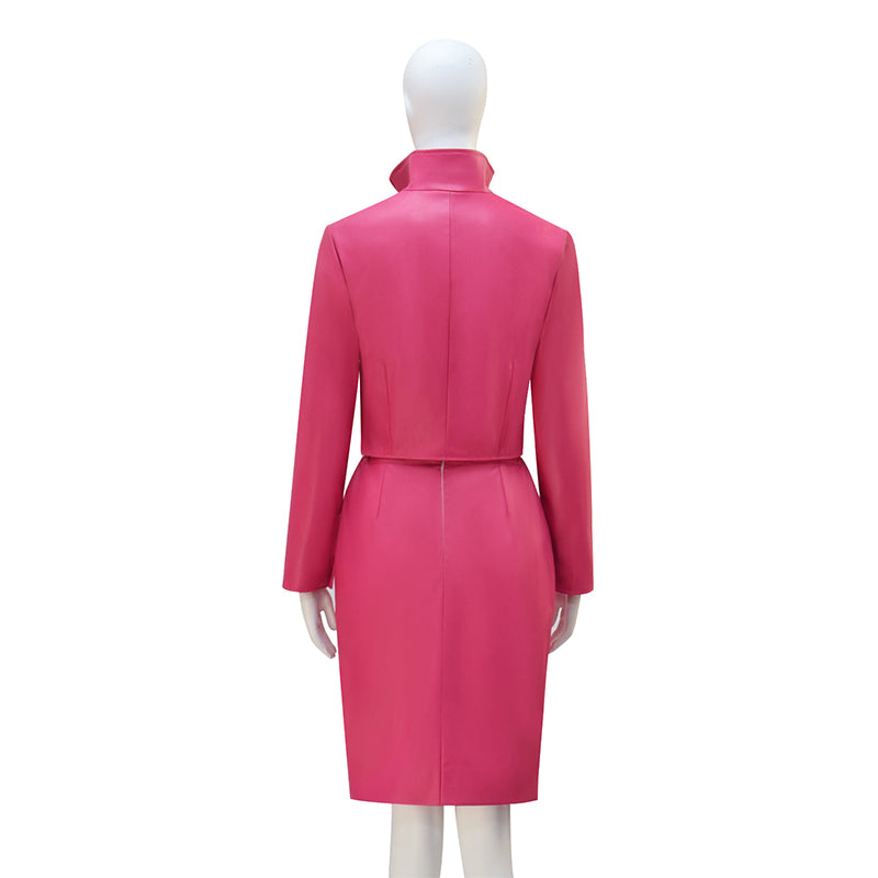 Legally Blonde Elle Woods Cosplay Costume Pink Dress Halloween Outfit ACcosplay