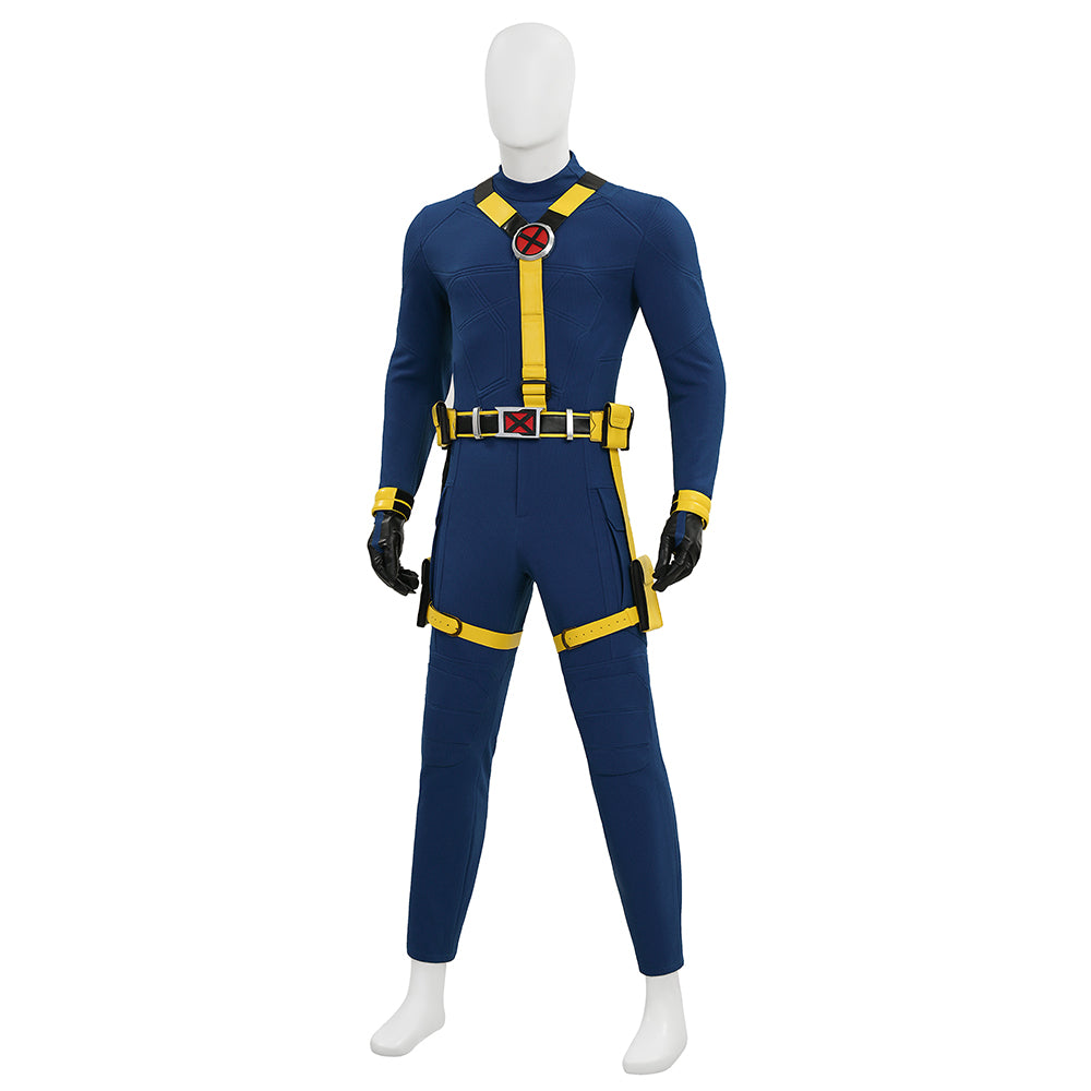 Avengers Doomsday Cyclops Scott Summers Cosplay Costume Halloween Suit Accosplay