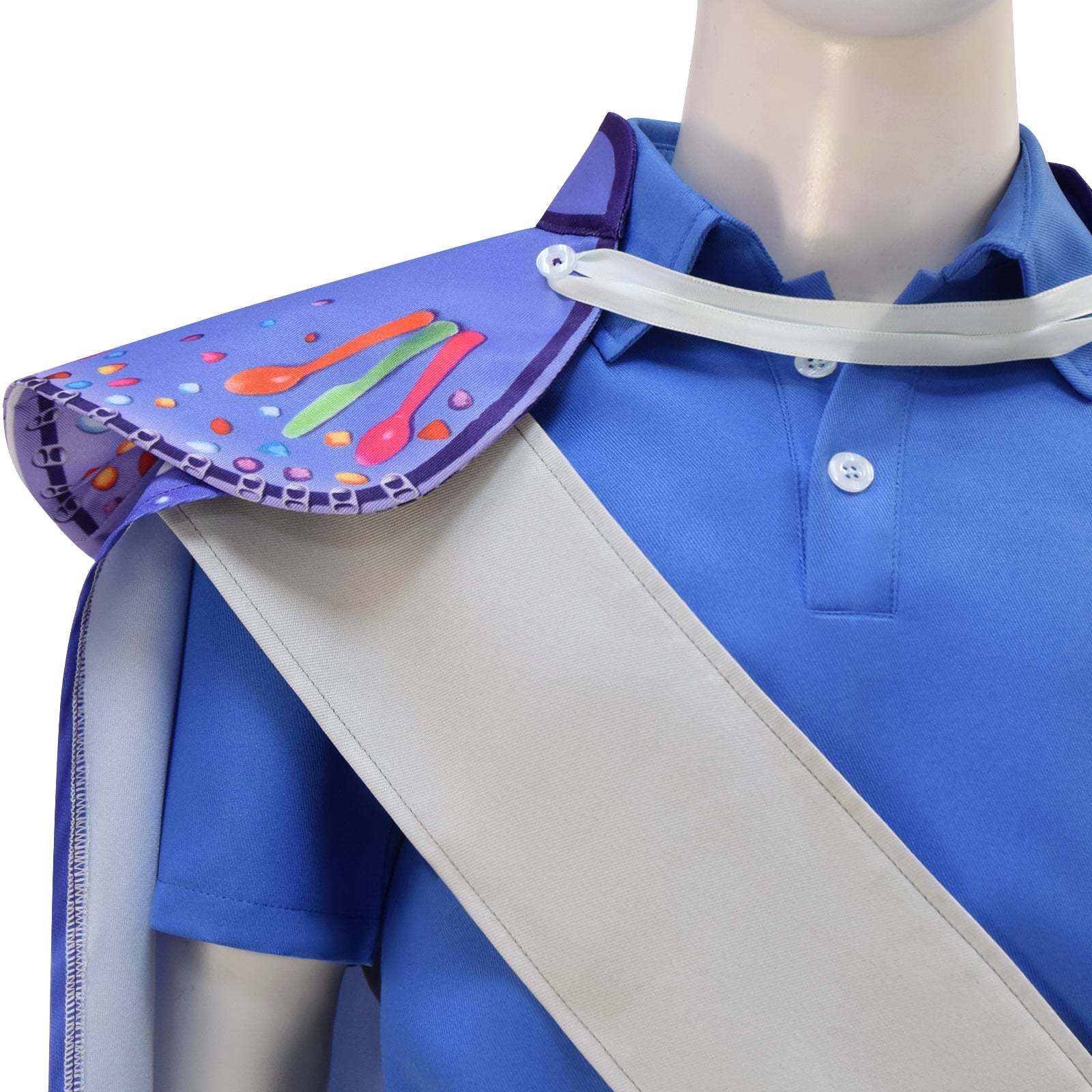 Elio Movie Cosplay Costume Boys Kid's Blue Halloween Parade Carnival ACcosplay