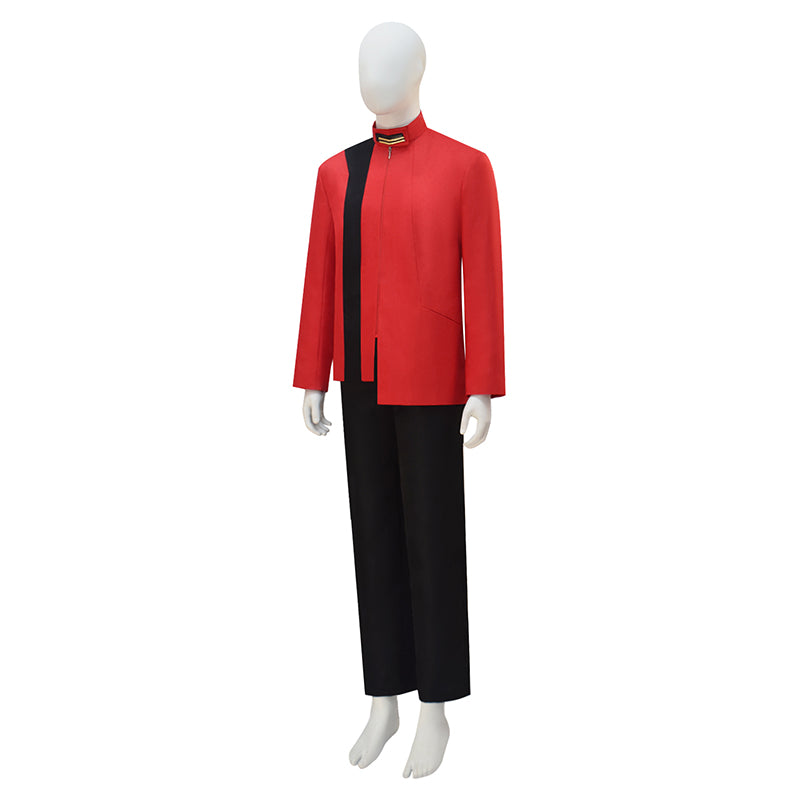 Discovery Season 4 Cosplay Costume Red Uniform Halloween Outfit For Female Male ACcosplay