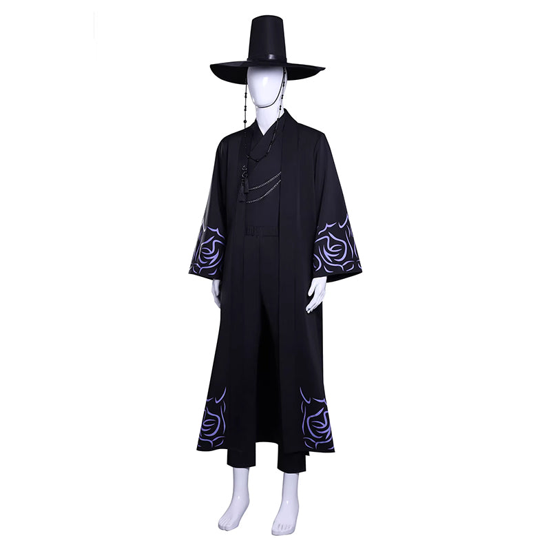 Kpop Demon Hunters Jinu Saja Boys Demon Outfit Cosplay Costume Accosplay