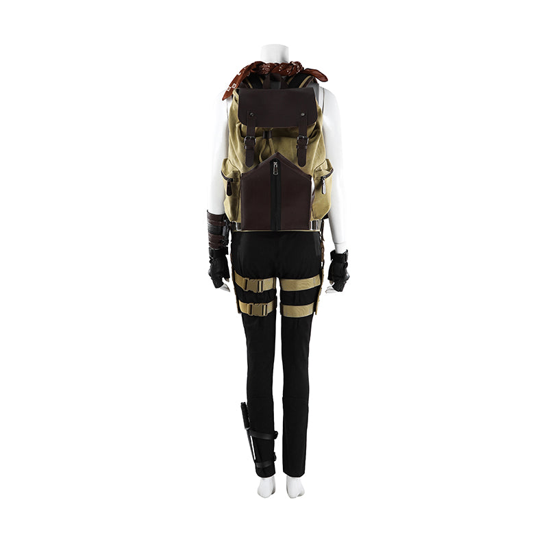 Tomb Raider Catalyst Lara Croft Cosplay Costume With Bag Halloween Outfit Accosplay