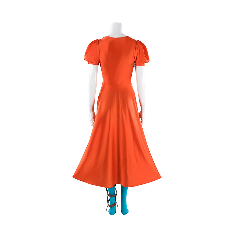 The Bride 2026 Movie Ada Cosplay Costume Orange Halloween Outfit ACcosplay
