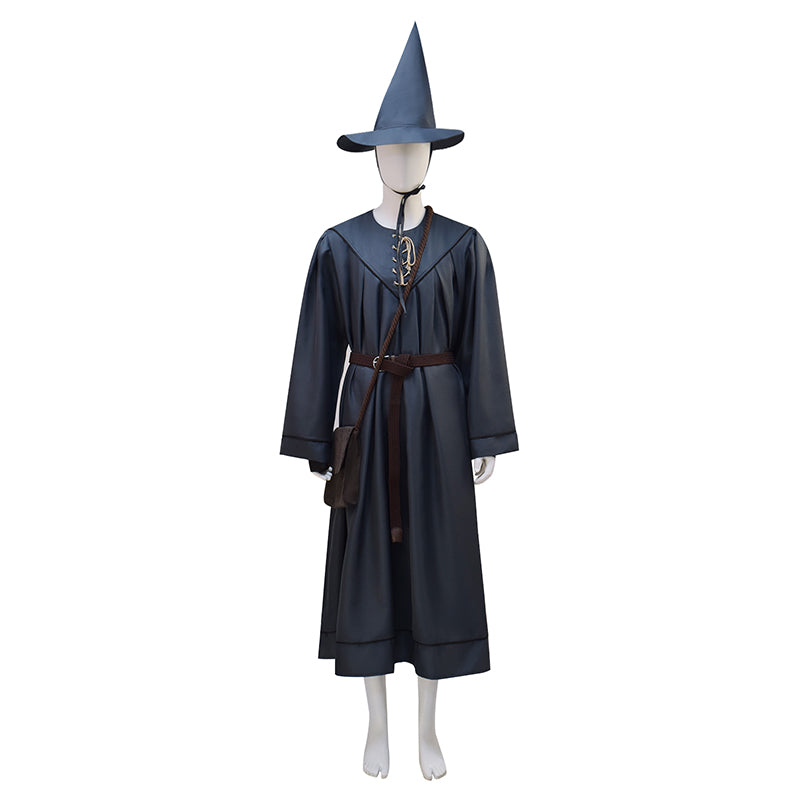 Gandalf Cosplay The Lord of The Rings Gandalf Wizard Costume Halloween Carnival Suit With Wig