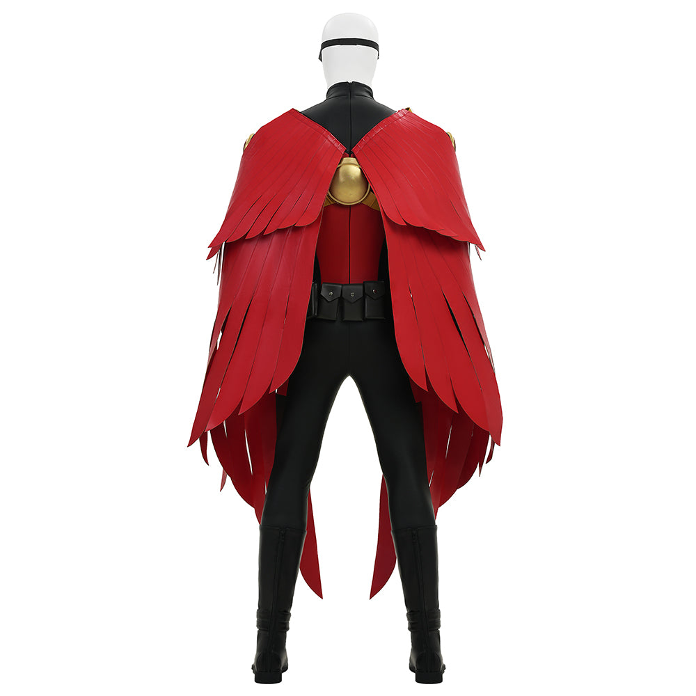 Robin War Red Robin Tim Drake Cosplay Costume Halloween Outfit ACcosplay