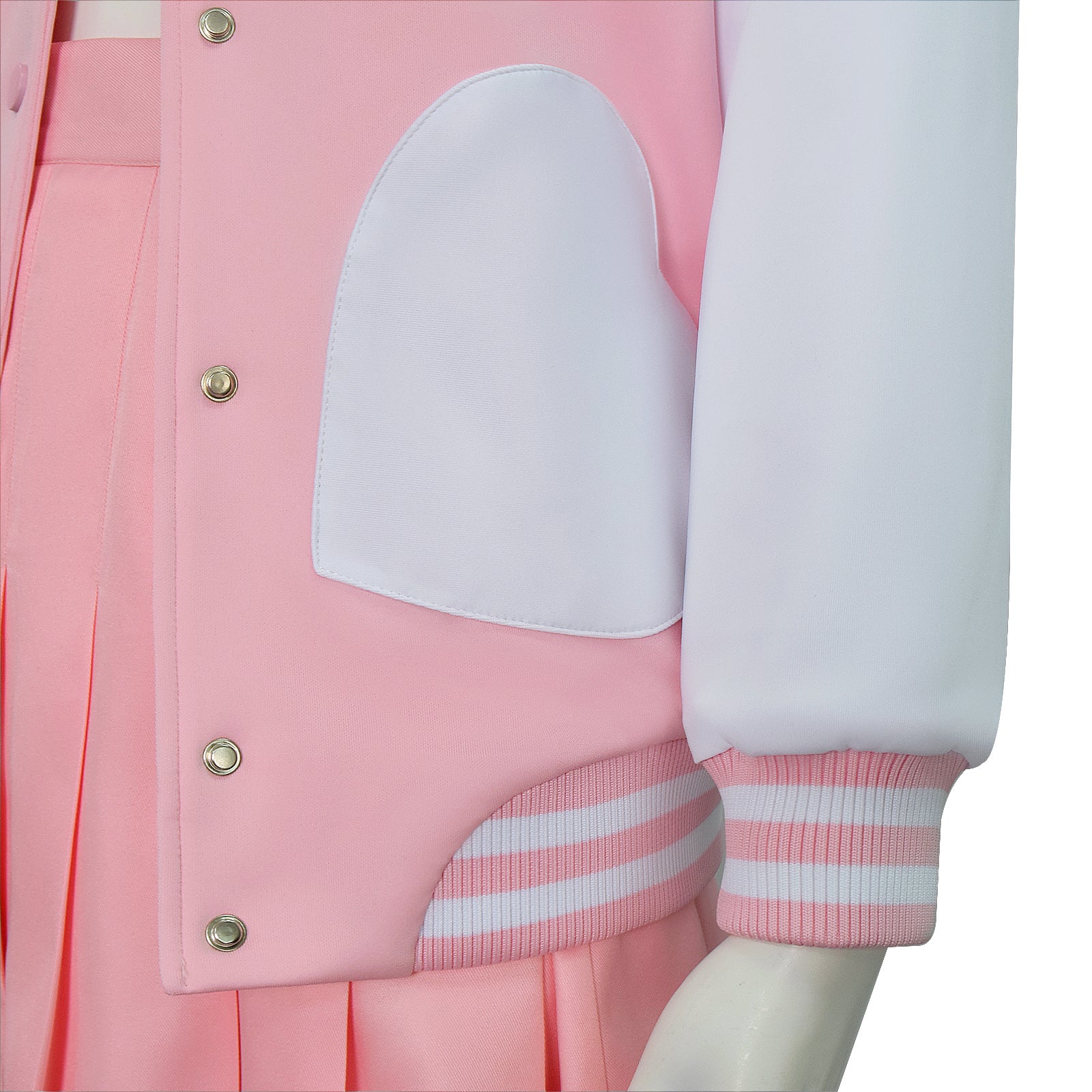 Legally Blonde Elle Woods Replica Cosplay Costume Baseball Jacket Halloween Suit ACcosplay