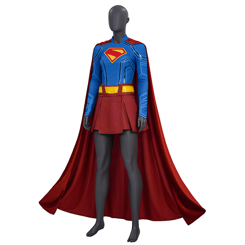 2025 Superhero Legacy Girl of Steel Supergirl Cosplay Costume Halloween Suit ACcosplay