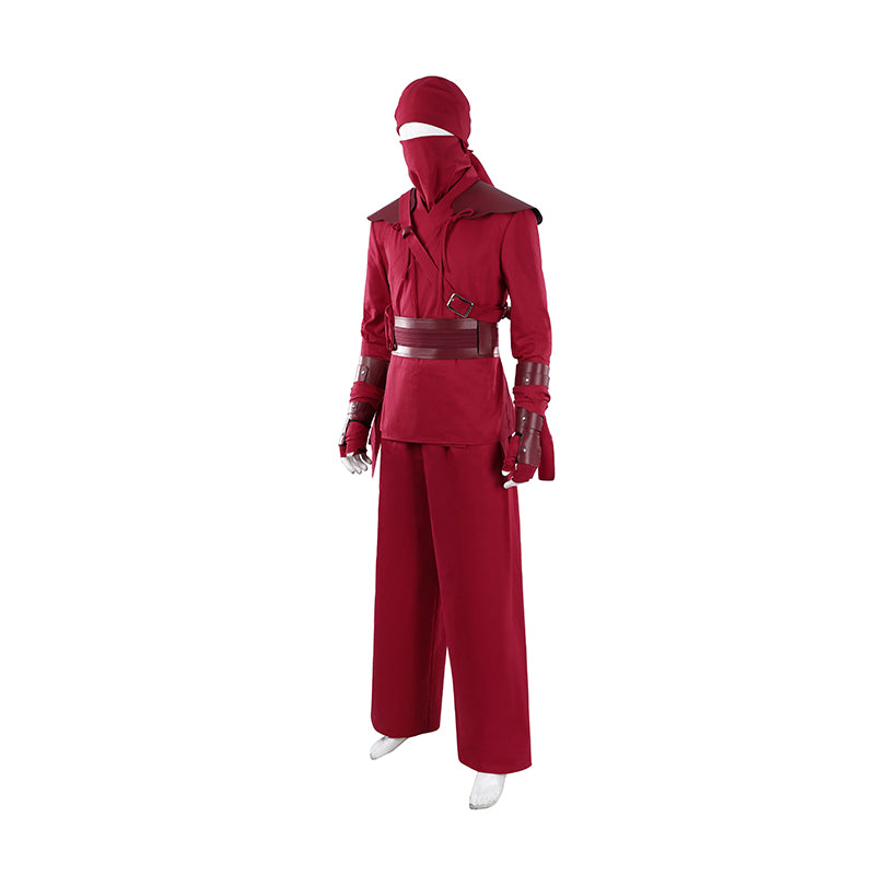 Spiderman Brand New Day The Hand Ninja Cosplay Costume Red Halloween Suit ACcosplay
