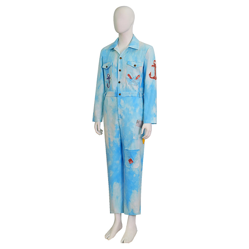 Descendants: The Rise of Red Teen Hook Cosplay Costume Blue Outfit ACcosplay