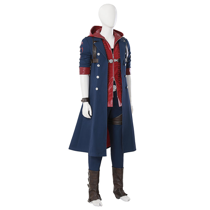 Devil May Cry 4: Nero Cosplay Costume Halloween Outfit Full Set ACcosplay