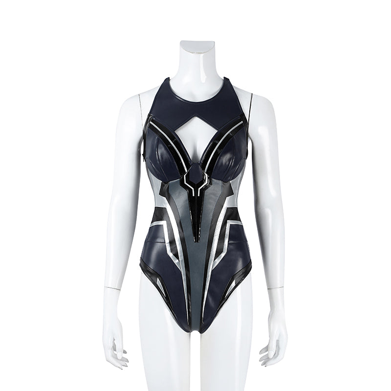 Deluxe Marvel Rival Storm Cosplay Costume Black Halloween Outfit ACcosplay