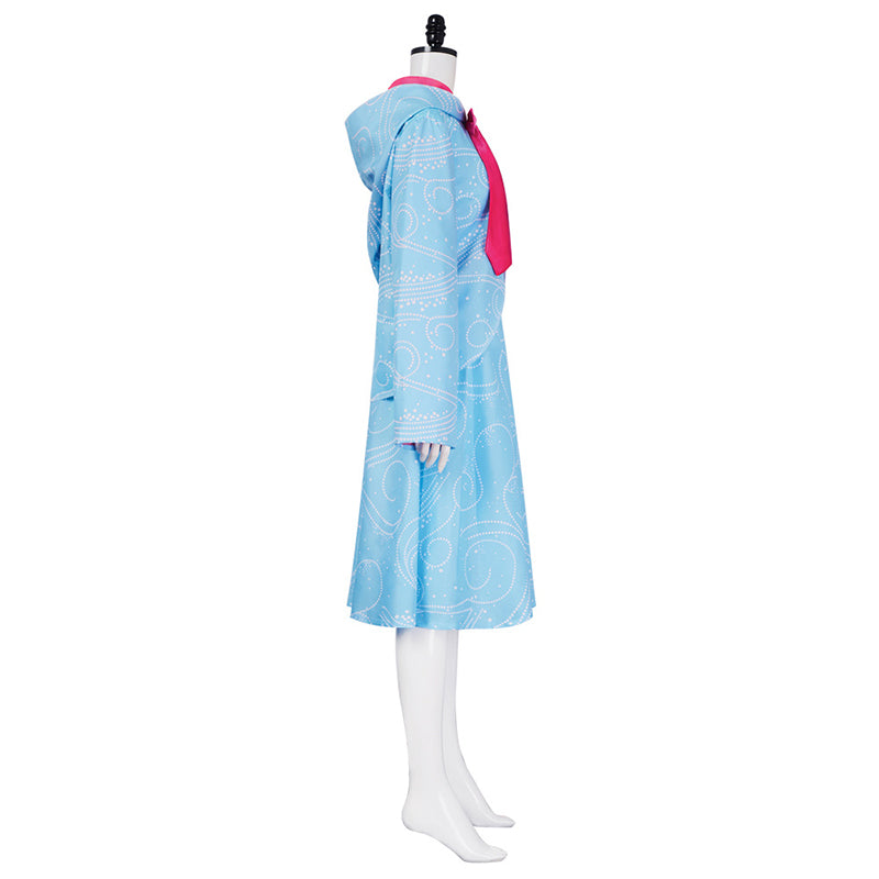 Fairy Godmother Cosplay Costume Sleeveless Shirt Dress with Cape Halloween Suit ACcosplay