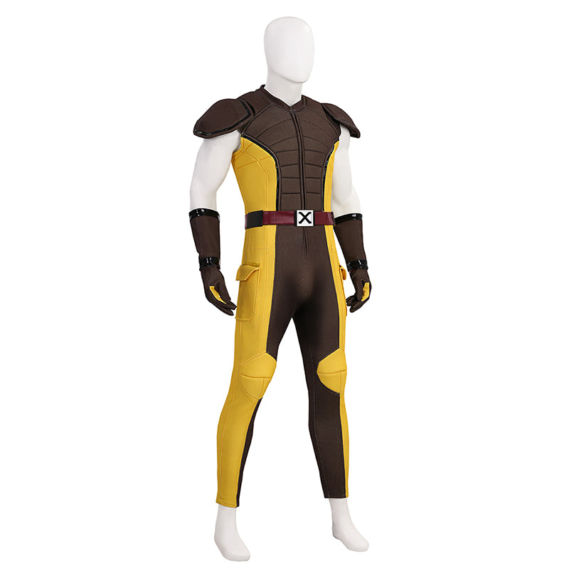 Deadpool 3 Wolverine Cosplay Costume Brown Halloween Outfit ACcosplay