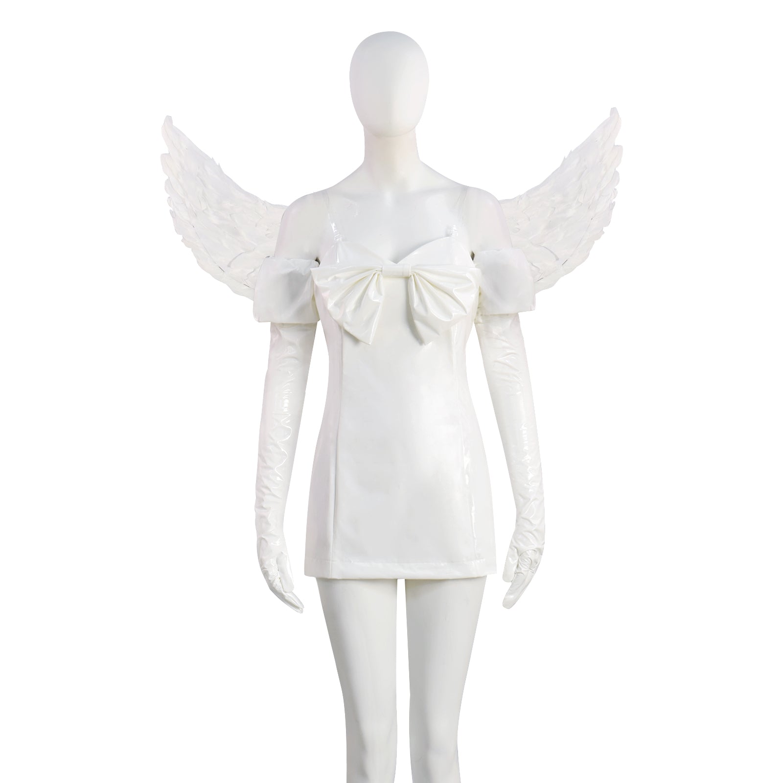 Alien Stage Sua Cosplay Costume White Outfit With Wing ACcosplay