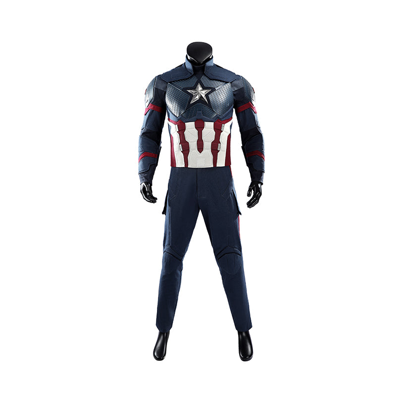 Captain America Cosplay Costume Avengers Endgame Halloween Outfit ACcosplay