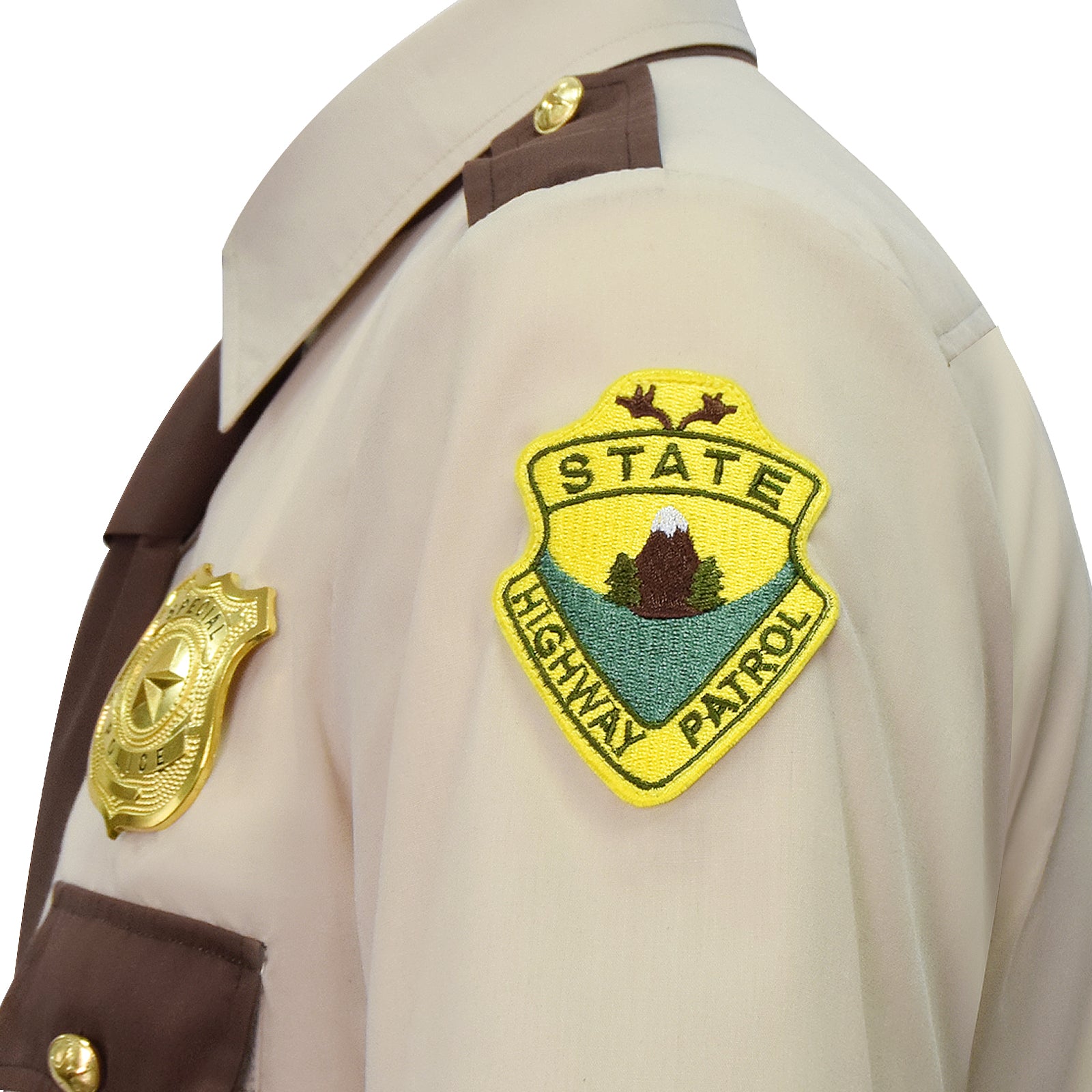 Super Troopers State Trooper Cosplay Costume Halloween Highway Patrol Outfit ACcosplay