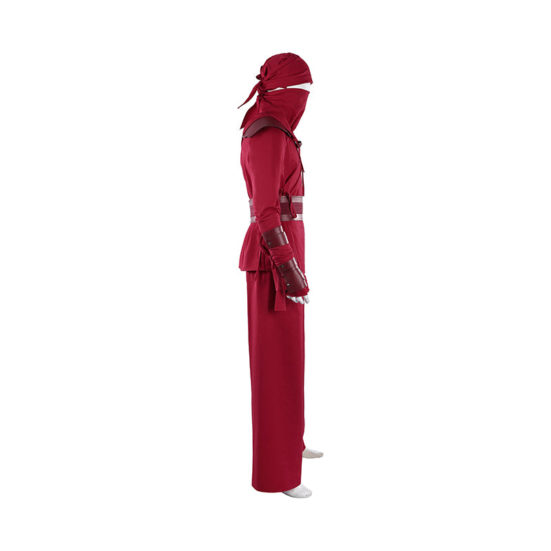 Spiderman Brand New Day The Hand Ninja Cosplay Costume Red Halloween Suit ACcosplay