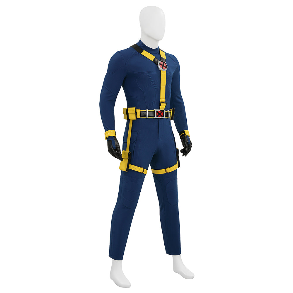 Avengers Doomsday Cyclops Scott Summers Cosplay Costume Halloween Suit Accosplay