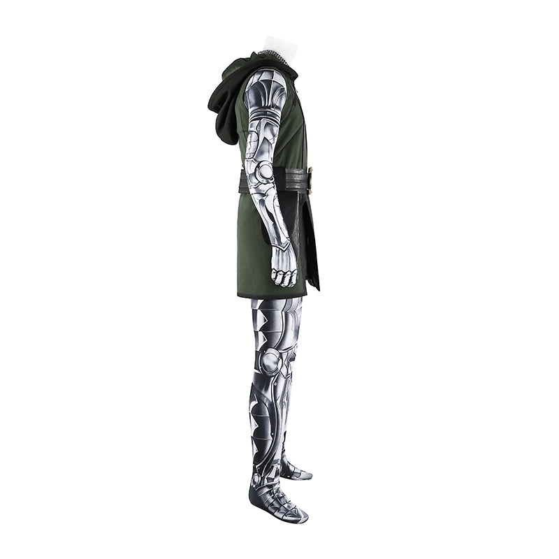 New Avengers 5 Doomsday Doctor Doom Cosplay Costume Halloween Jumpsuit Accosplay
