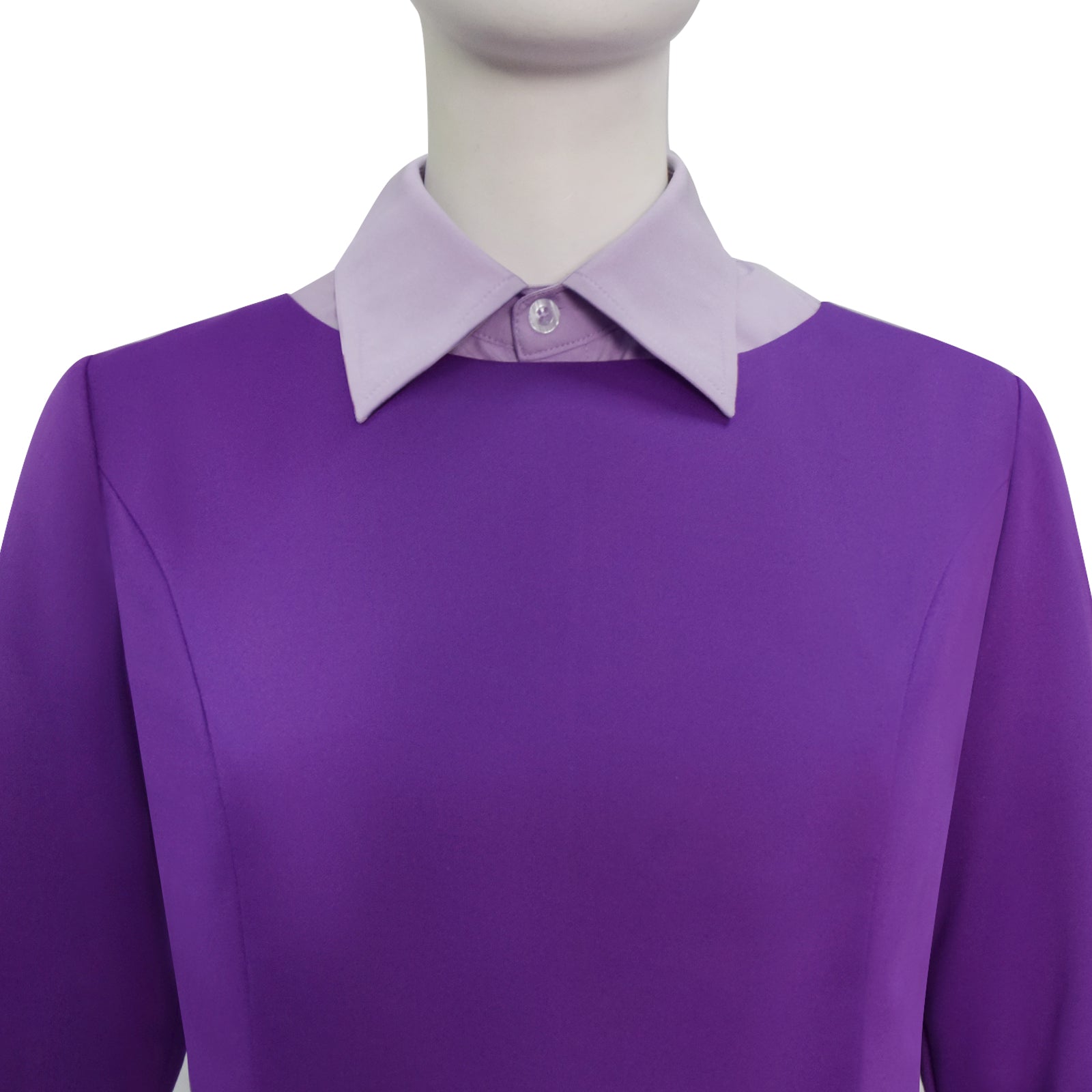 Agnes Cosplay Costume The Testaments Dress Purple Women Halloween Carnival Suit ACcosplay