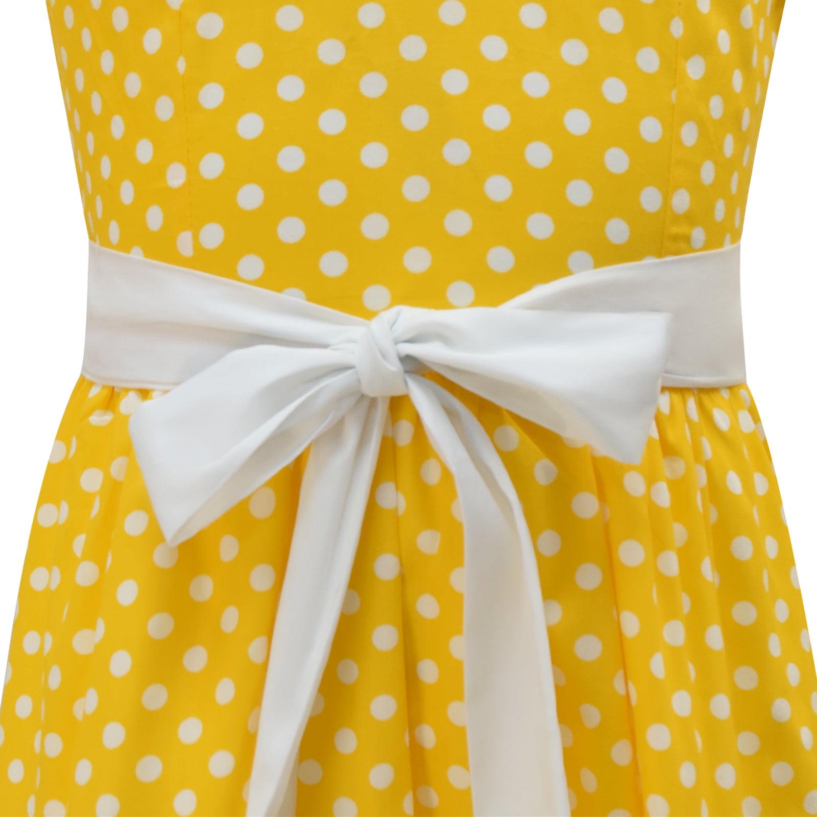 Toy Story 4 Gabby Gabby Dotted Yellow Dress Cosplay Costume Kids Children