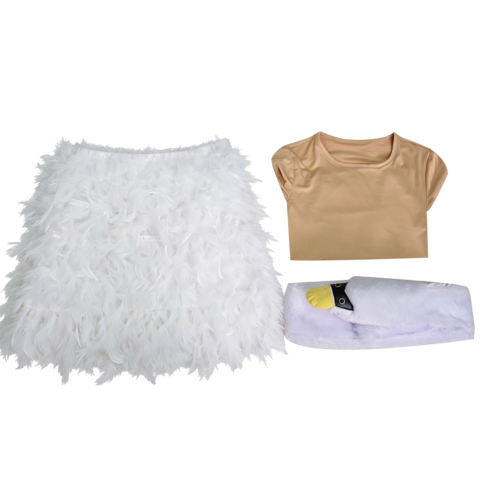 White Chicks White Flamingo Cosplay Costume Halloween Party Suit ACcosplay