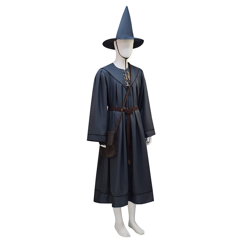 Gandalf Cosplay The Lord of The Rings Gandalf Wizard Costume Halloween Carnival Suit With Wig