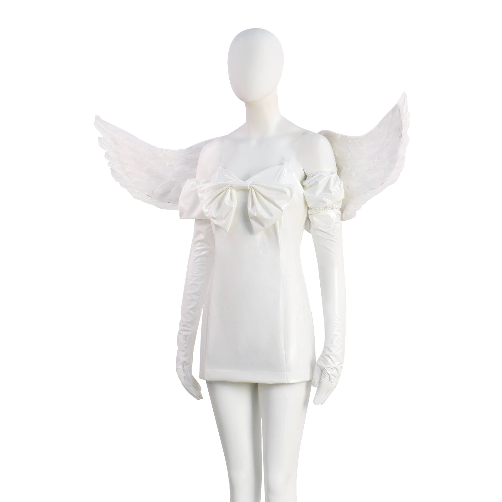 Alien Stage Sua Cosplay Costume White Outfit With Wing ACcosplay
