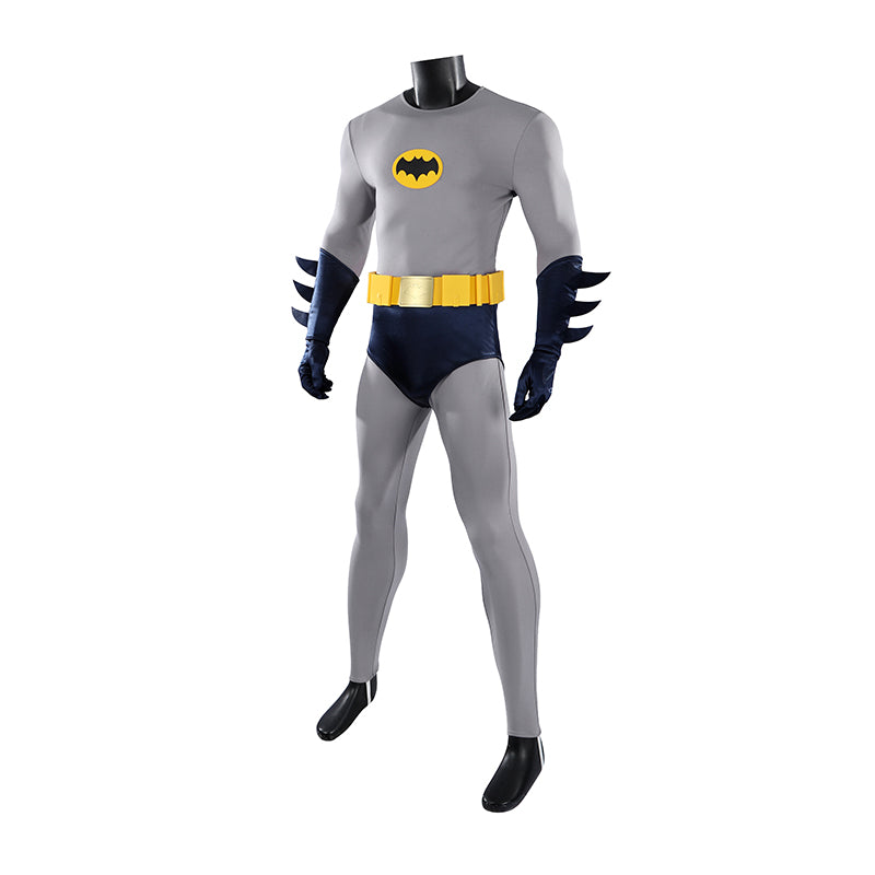1960s Batman Adam West Cosplay Costume The 60s Batman Halloween Suit Accosplay