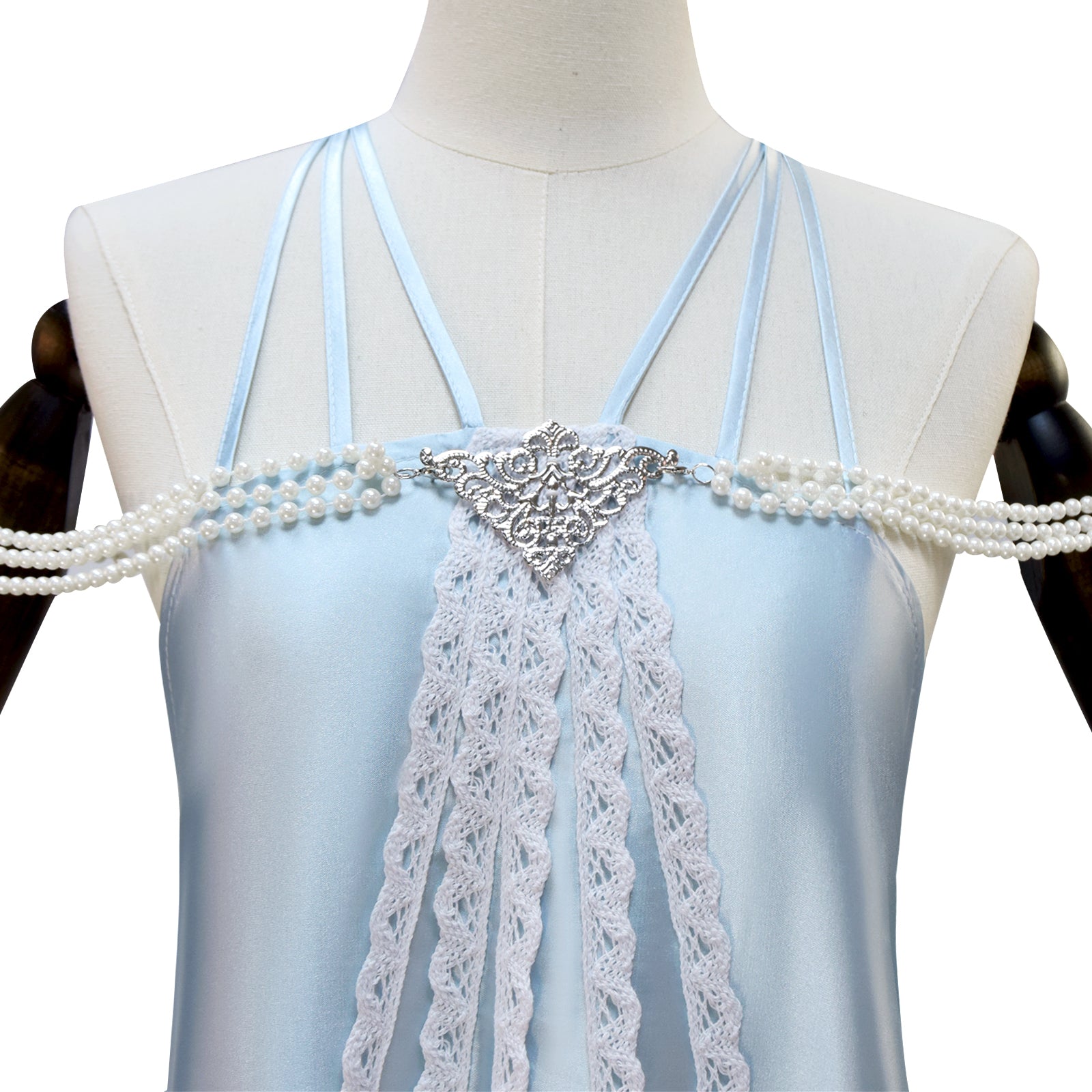 Star Wars Padme Cosplay Costume Queen Padme Amidala Costume Blue Dress ACcosplay