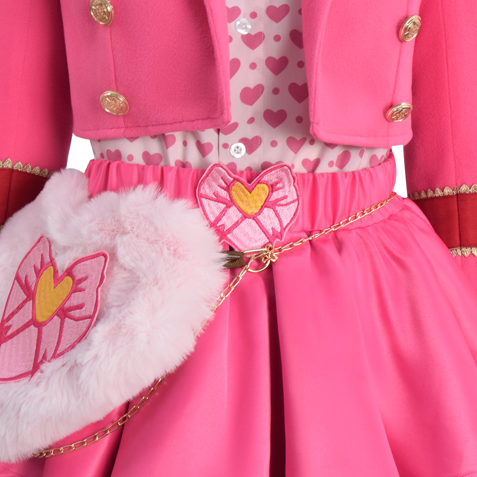 Princess Red Descendants Cosplay Costume Descendants: Wicked Wonderland Jacket Suit