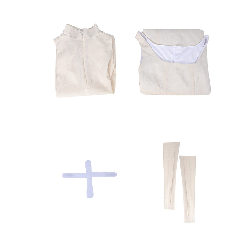 Sheltay Cosplay Star Wars Sheltay Retrac Cosplay Costume White Dress ACcosplay