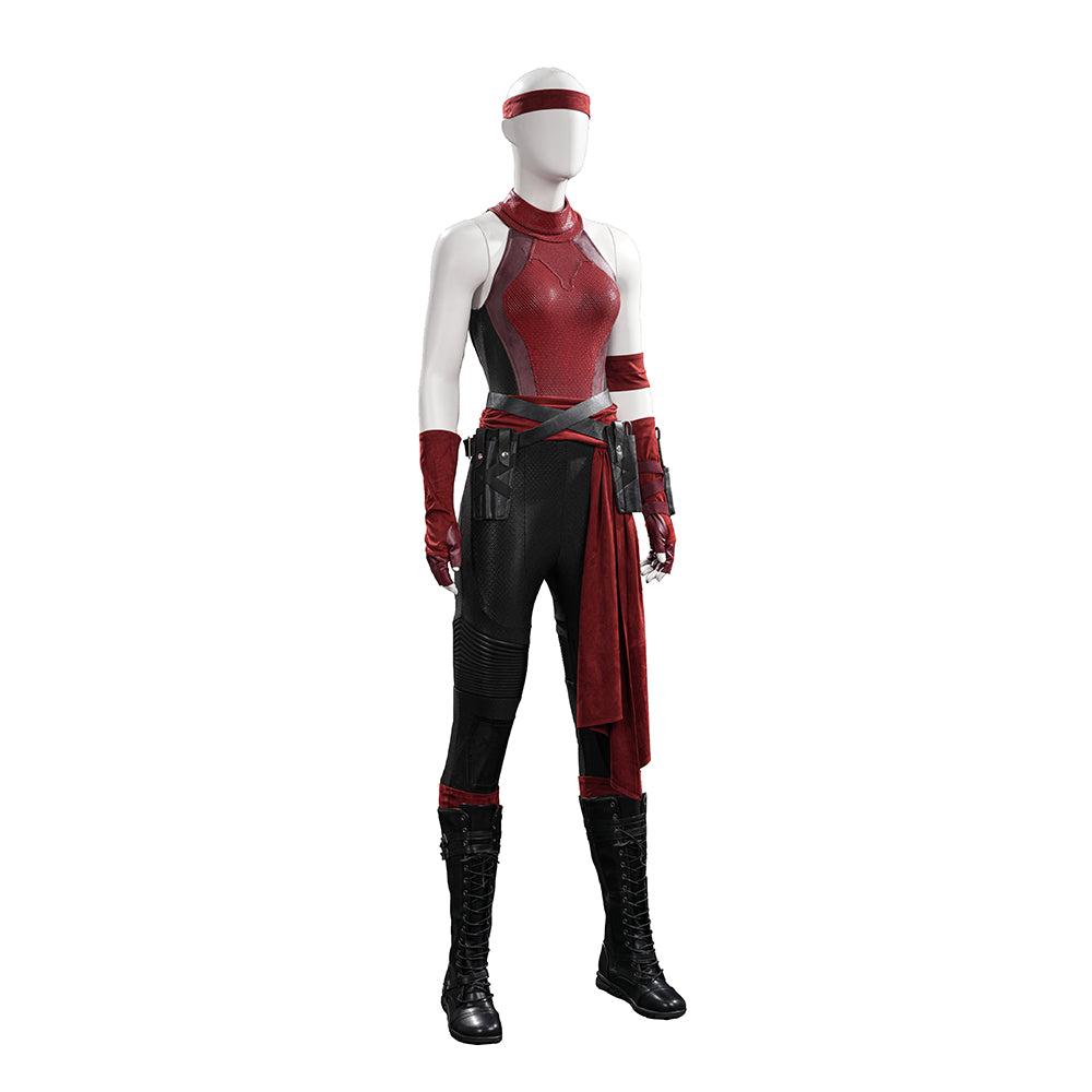 Elektra Cosplay Costume Daredevil Born Again Season 3 Women's Halloween Outfit ACcosplay
