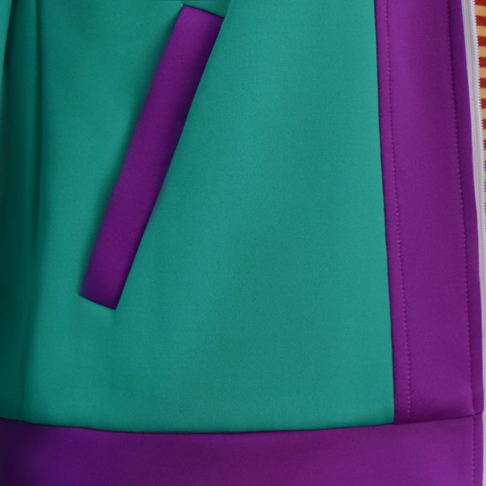 Adult Forgotten Island Raissa Cosplay Costume Green Purple Disco Halloween Outfit