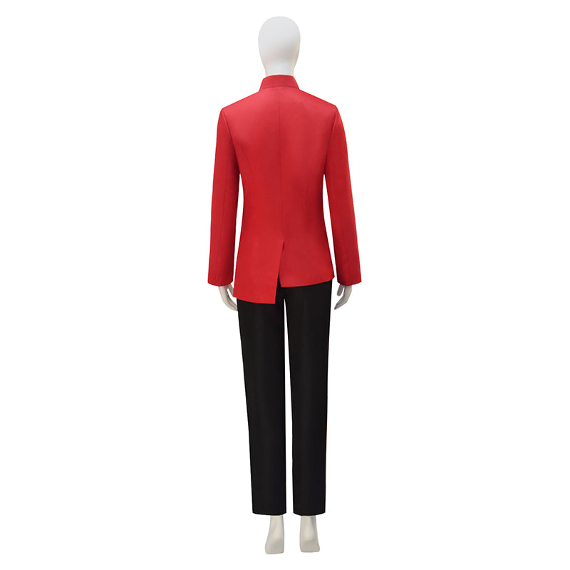 Discovery Season 4 Cosplay Costume Red Uniform Halloween Outfit For Female Male ACcosplay