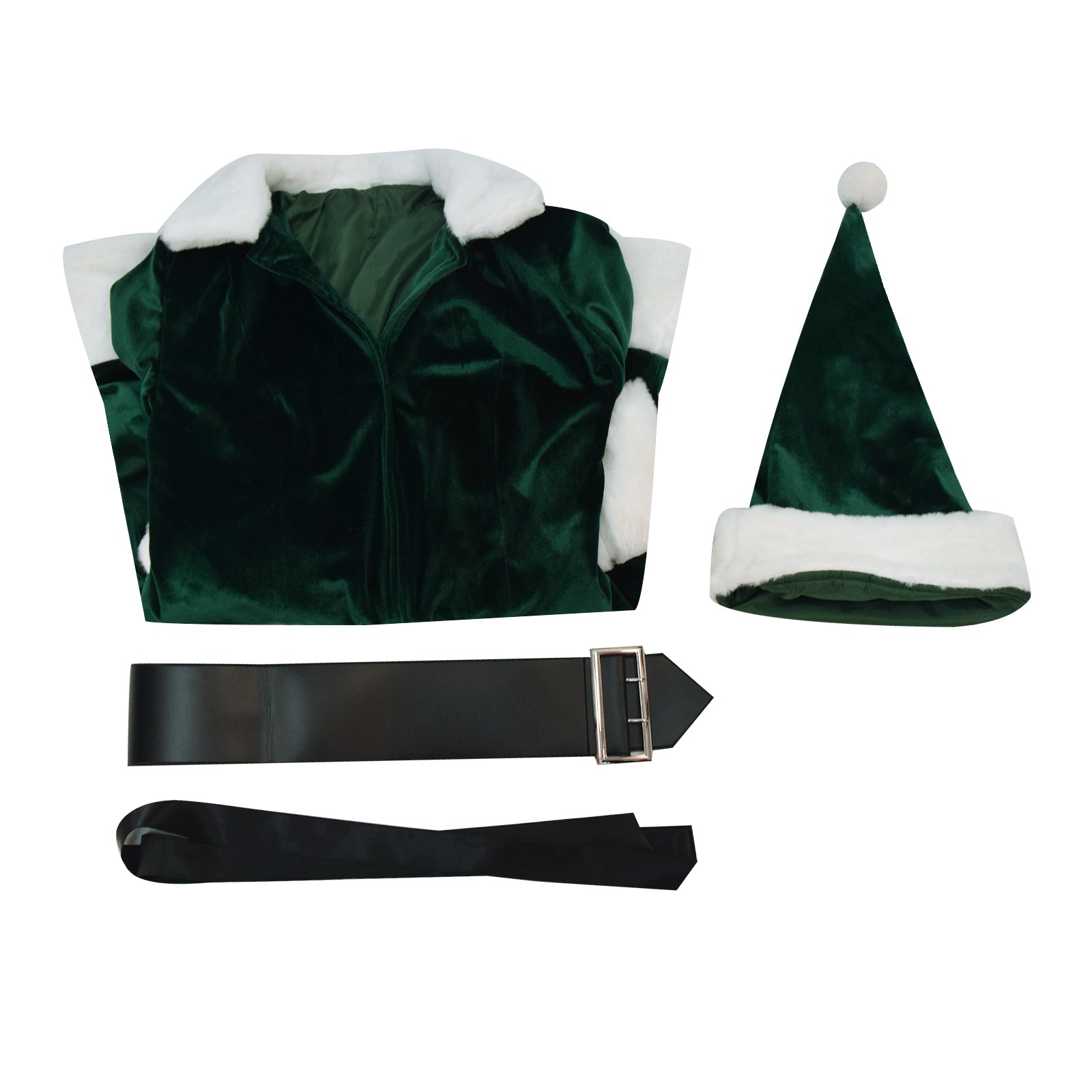 Last Christmas Christmas Green Santa Cosplay Costume Christmas Dress Outfit ACcosplay