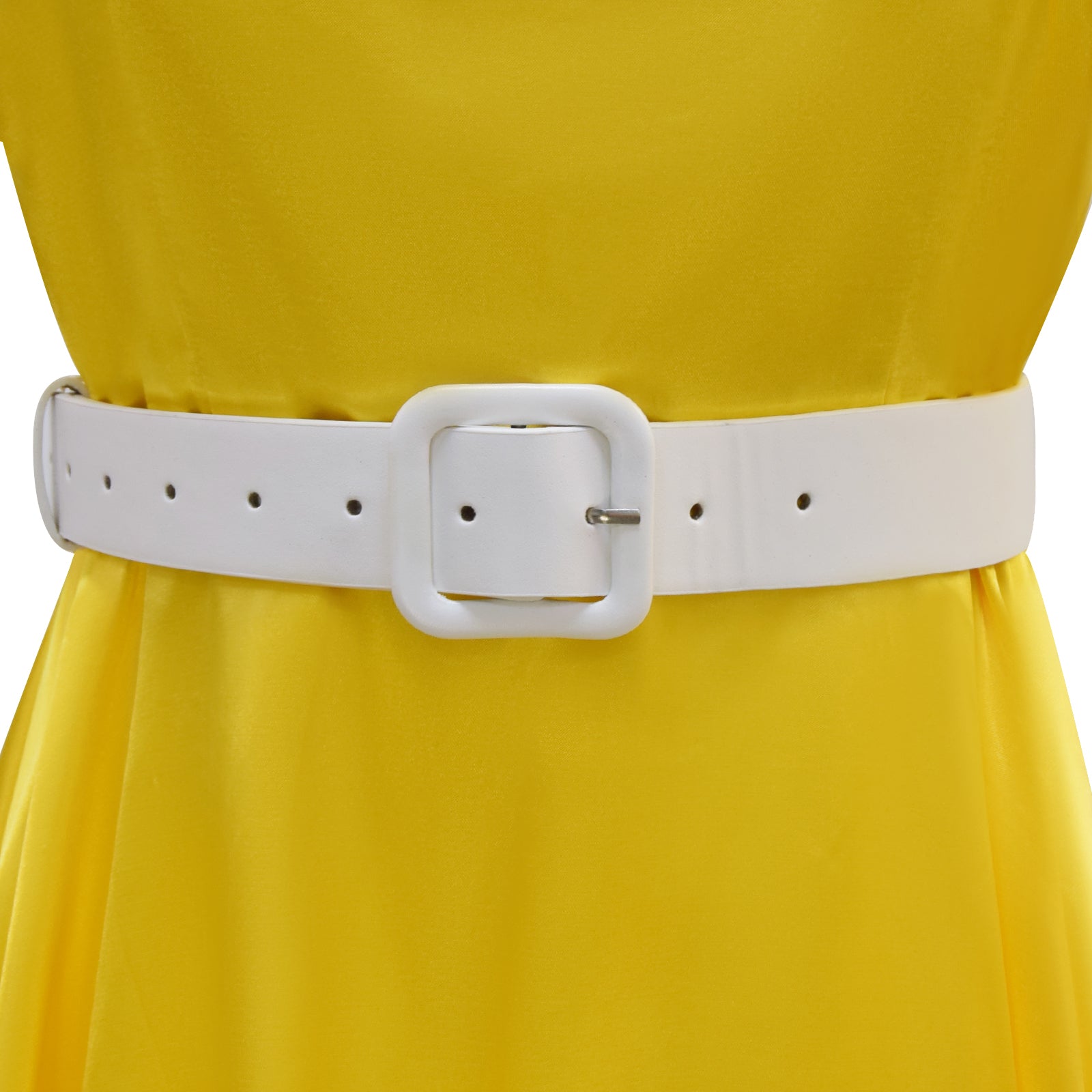 Belinda Chandra Cosplay Costume Doctor Who Yellow Dress Halloween Accosplay
